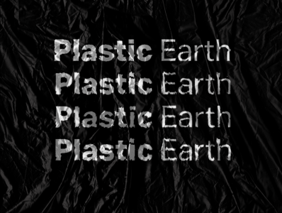 Plastic Earth branding design graphic design logo typography