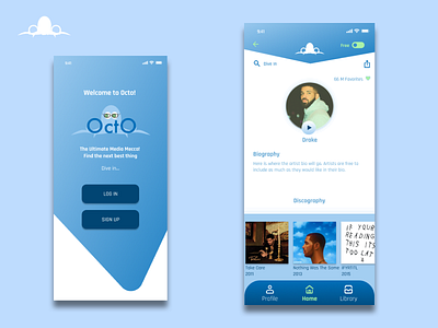 Octo Screens 1 app design mobile product ui