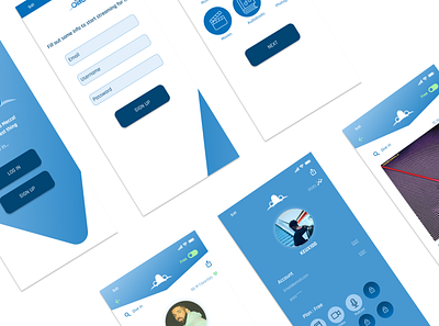 Octo (Streaming Mobile Product) app branding design mobile product ui