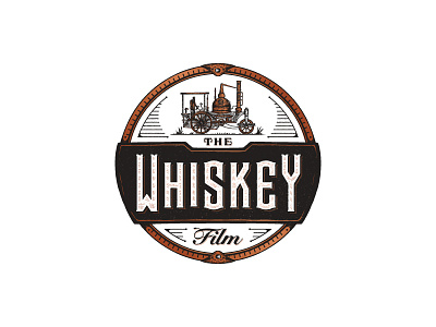 The Whiskey Film art deco copperstill distillery drawn era hand handcrafted illustration prohibition vintage vintagetruck whiskey