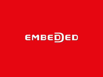 EMBEDDED - recruitment australia birsbane capitals embedded lettering logo logotype recruitment red