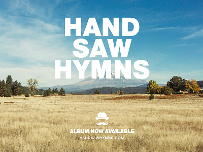 Hand Saw Hymns / Social alubm folk grassroots hymns montana musicalsaw mustache