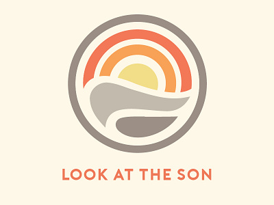 Look At The Son acoustic album folk illustration music sun vector