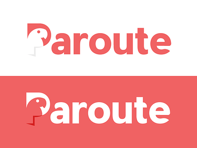 Paroute | Logo design agile app logo logotipo mexico paroute parrot planning route routes sonora tech