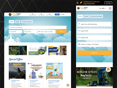Xceltrip Web Design