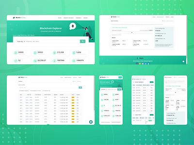 Blockaction Web Mockups