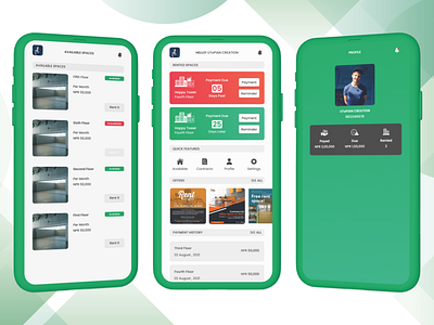 Rent Management Mobile Application UI Design bitsbeat bitsbeat design bitsbeat design team design illustration logo mobile app mobile app mockup mobile app theme mobile app ui mobile app ux mobile application ui ux web web app web design