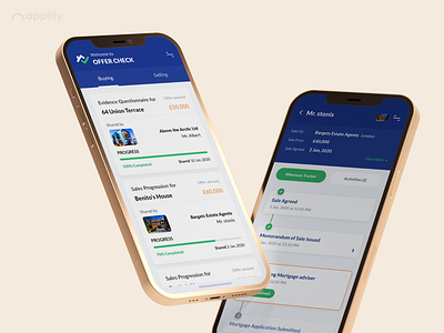 Property Options - Property Buying and Selling App agent app app screens applify buyer buying app design graphic design mobile app mobile app design mortgage property property buying property selling renting renting property seller selling app ui ux