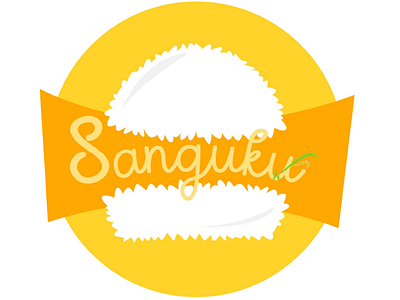 Logo Sanguku branding design food icon illustration logo