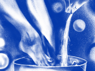 Holdergeist Brand Magic Footwash illustration