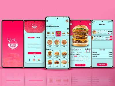 Food Delivery App Design