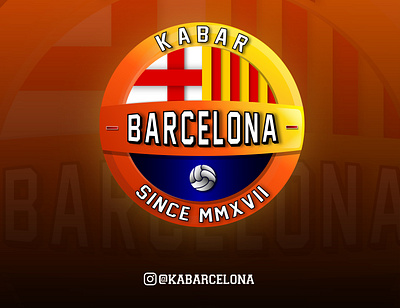 Kabarcelona Logo apparel barcelona branding design graphic design illustration logo logo design typography vector