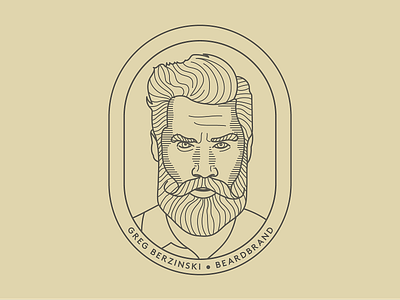 Greg Berzinski - Beardbrand adobe illustrator adobe illustrator cc beardbrand berzinski greg berzinski illustrator line art lineart