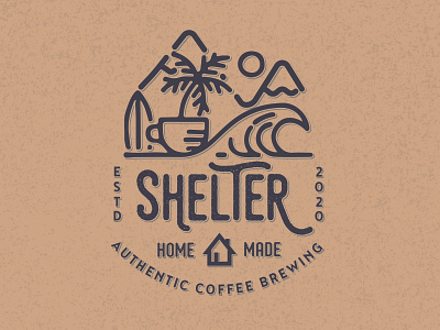 Logo Design for "Shelter" Cafe