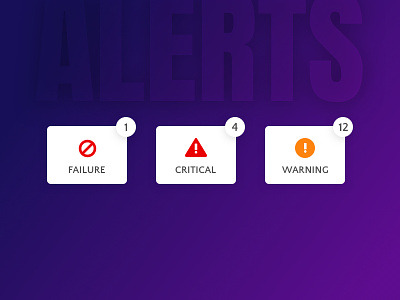 Alerts alert alerts critical failure icons notifications warning