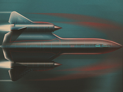 SR-71 Blackbird balboa park blackbird fast heat illustration jet motion san diego sr 71 vector vintage x men