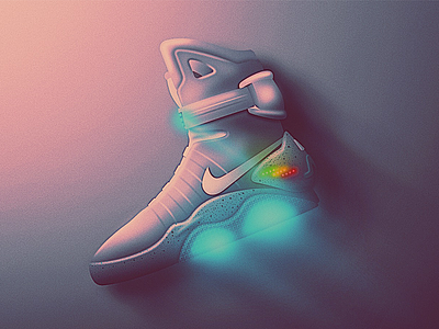 Nike Air Mag Skeuo Icon 80s air mag back to the future classic kicks lights mag nike retro san diego shoes sneakers