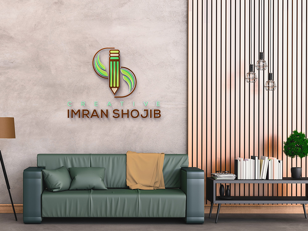 3d Interior Logo Mockup by Imran Shojib on Dribbble