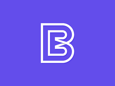 BE Monogram Logo be logo design letter letter b letter be lettermark logo logotype monogram symbol typography