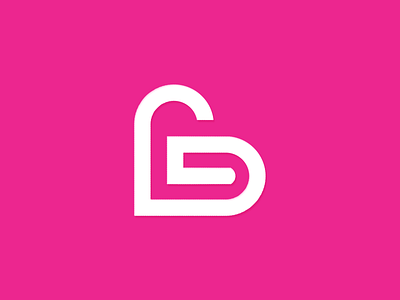 Love B Logo abstract logo branding design heart illustration line logo logo logotype love minimalist monogram outline typography vector