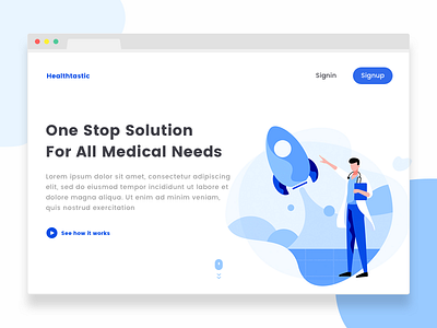 Healthtastic - Healthcare Landing Page