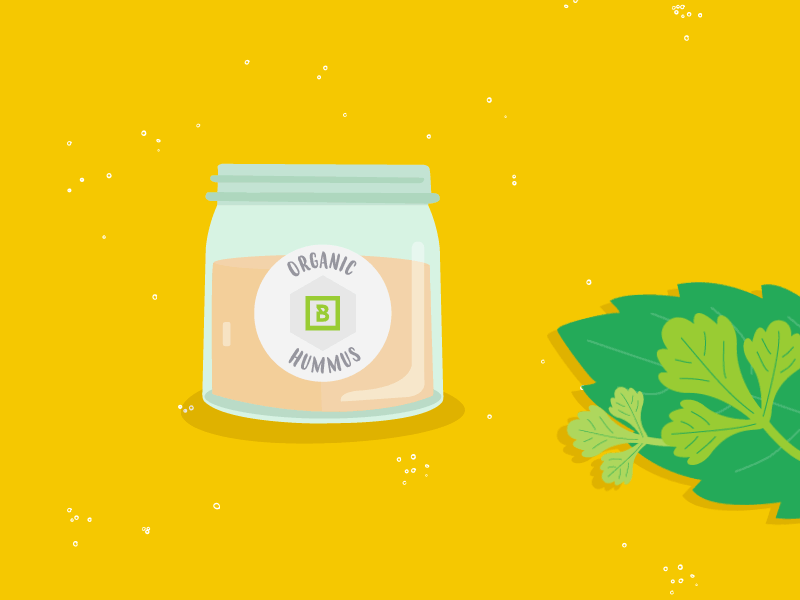 Happy hummus day character animation run cycle animation after effects motion design hummus
