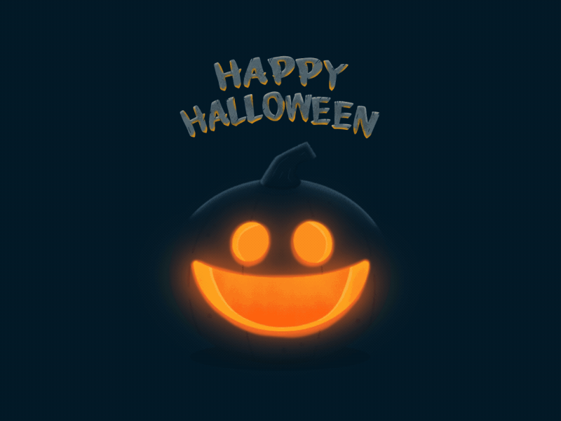 Happy Halloween 2d after effects animation design illustration mograph moonlight motion design motion graphics photoshop procreate pumpkin spider