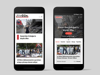 Birgün Redesign birgun newspaper redesign