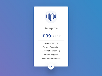 Pricing Table component design of table package table pricing table subscription table ui