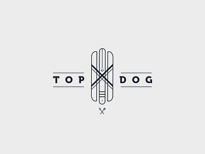 Top Dog brand brand design branding graphic design icon iconography illustration logo logo design logotype typography vector