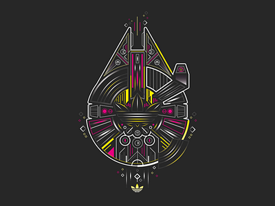 Adidas x Star Wars brand brand design branding graphic design icon iconography illustration logo logo design logotype typography vector