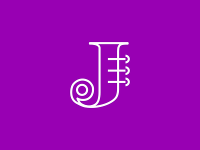 J alphabet branding colour design fun graphic design icon iconography illustration j jazz letterj logo logo alphabet logo design logotype saxophone type typography vector
