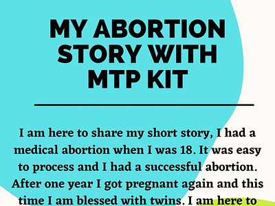 My Abortion Story With MTP Kit