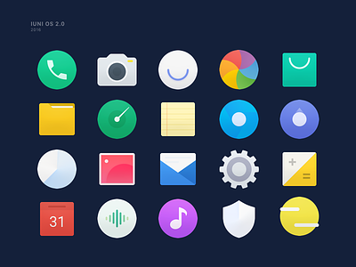IUNI OS icons android browser calendar camera icon iuni map music phone system theme