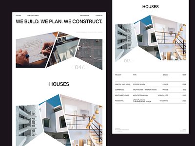 "Celebrated buildings house" / Architecture studio architecture architecture studio buildings constructions corporatepage design designstudio home houses interior landingpage minimalism modernarchitecture nordic projects residence towers ui visual studio webpage