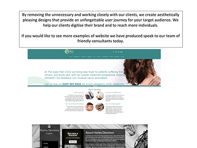 Example Web Design design web