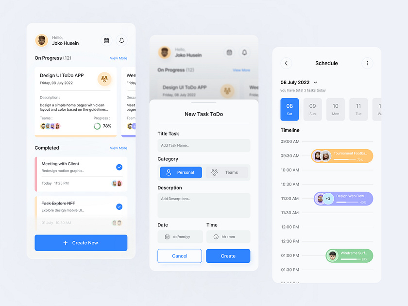 Dulist - Task Management Mobile App by Rizal RFK for Picko Lab on Dribbble