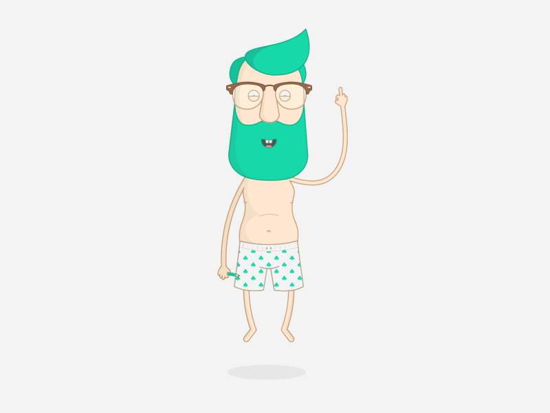 Hipster designer after design designer effects flat hipster illustration line motion vector