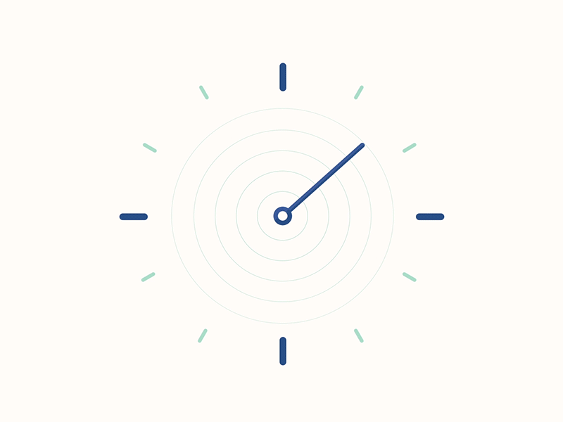 Clock [gif] by ILLO on Dribbble