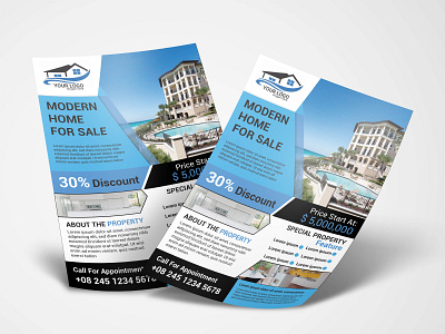 Flyer Design branding design graphic design logo real estate flyer