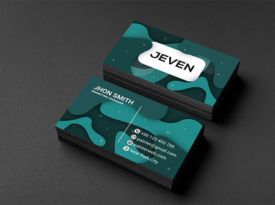 Business card design business card design graphic design vector