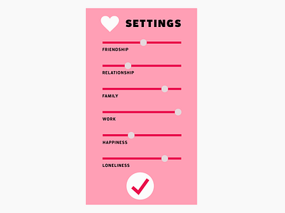 #DailyUI007 - Settings