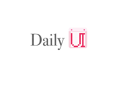 #DailyUI052 - DailyUI logo 052 dailyui daily-ui logo