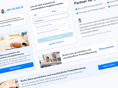 📞 Contact Elements for Alaiko contact form elements form input field interface lead newsletter overlay popup ui ui kit ux webdesign website