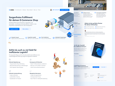 📦 Home Page for Logistics Company