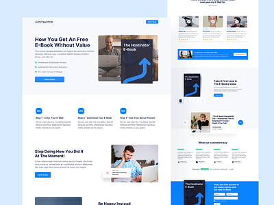 Lead Generation Website themes, templates downloadable graphic elements on Dribbble