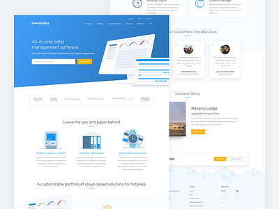 Base7Booking Landingpage (trivago) corporate design illustration landing page ui ux web website