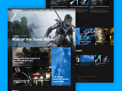 Landingpage blog challenge dailyui gaming landingpage news ui ux