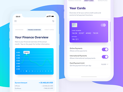 Mobile Payment App - iPhone X