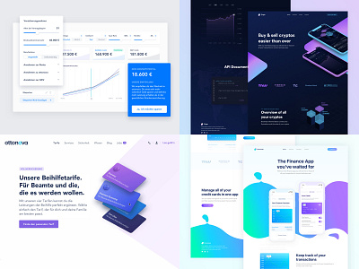 2018 colorful dashboard finance health interface landingpage shapes ui webdesign website